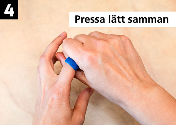 Steg 4: pressa samman